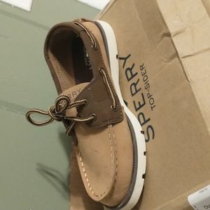 Boys Sperry Leeward Sahara